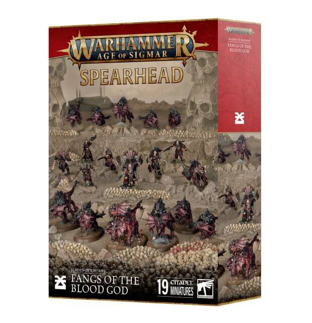 Blades of Khorne Spearhead Fangs of the Blood God 4th Edition