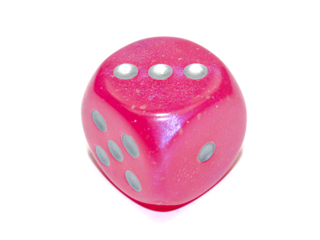 Borealis Luminary Pink with Gold 30mm 1d6