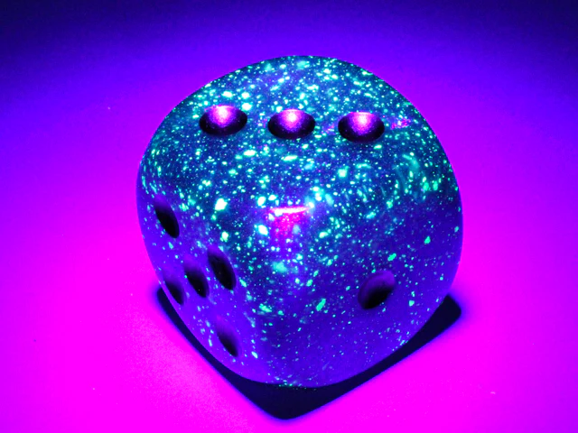 Borealis Luminary Royal Purple with Gold 30mm 1d6 - Image 2