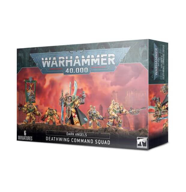 OOP - Dark Angels Deathwing Command Squad