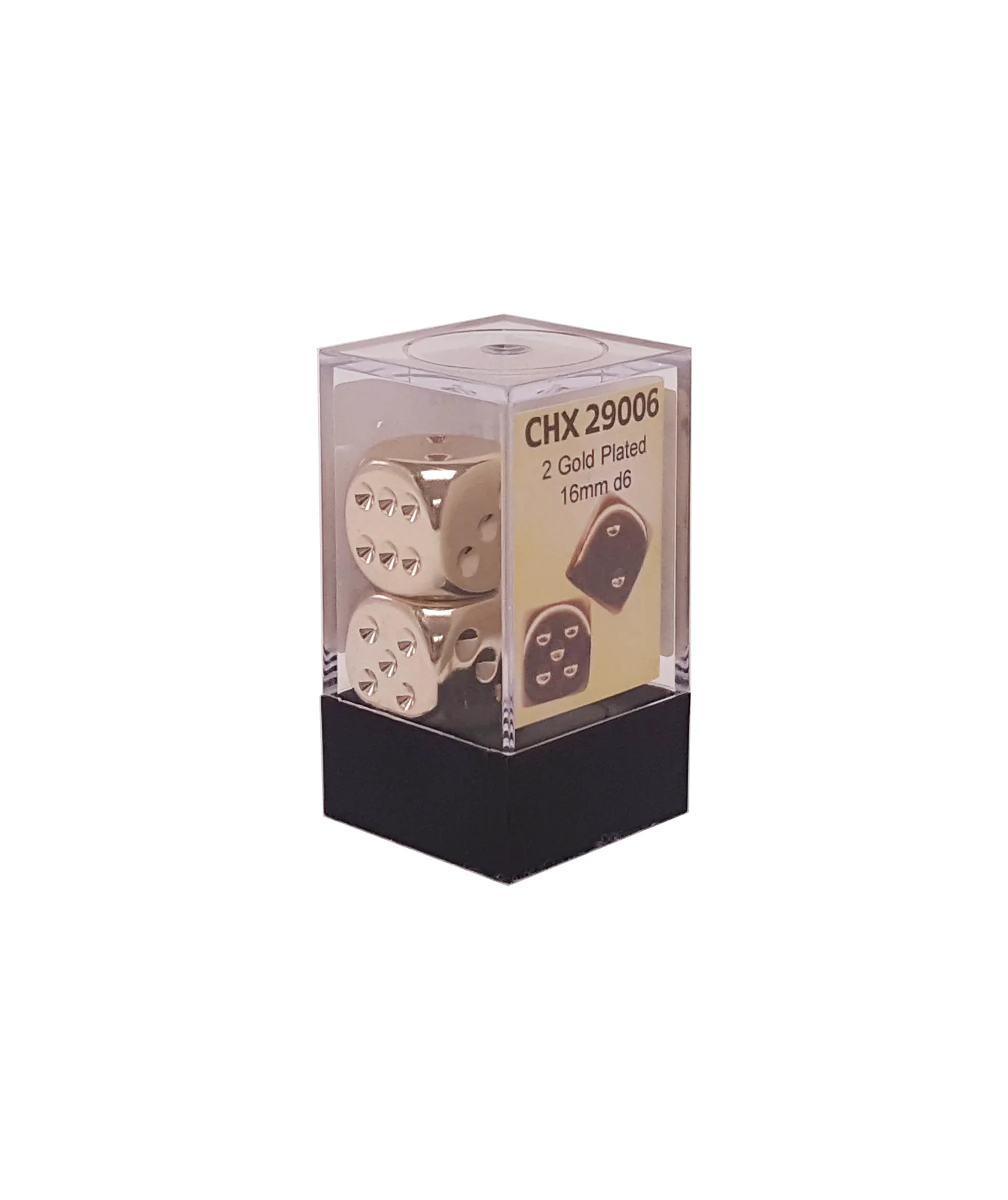 Metallic Pair Gold 16mm 2d6