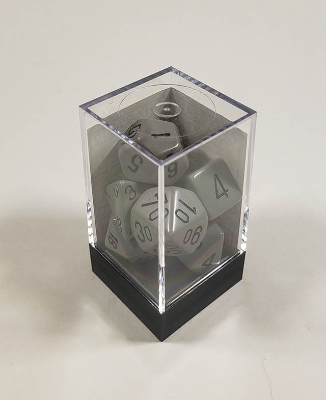 Opaque Grey with Black Polyhedral Set - Image 2
