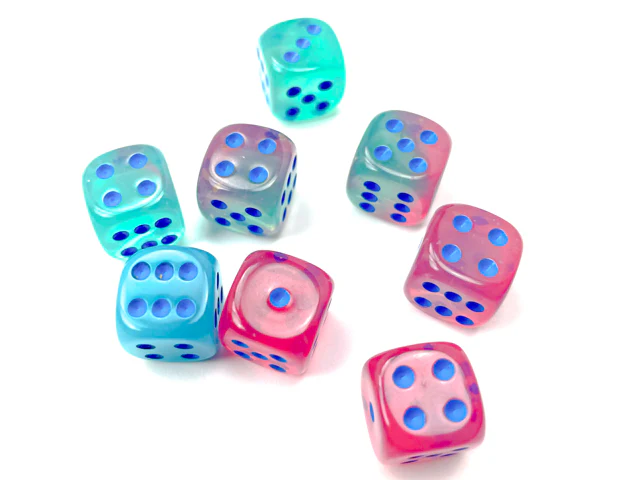 Gemini Gel Green-Pink with Blue Luminary 12mm 36d6 - Image 2