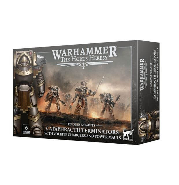 Horus Heresy Legiones Astartes Cataphractii Terminators with Power Mauls